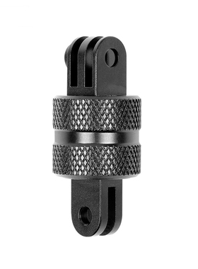 适用dji大疆gopro影石insta360运动相机可旋转金属转接头action5pro配件acepro2横向360度nano action6/4支架