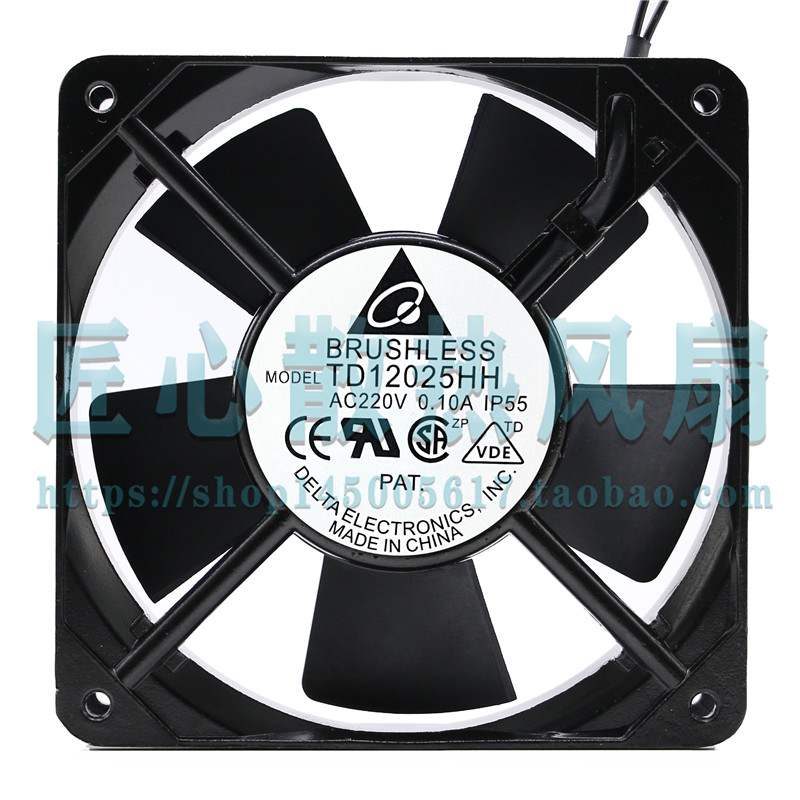 全新台达 TD12025HH 12025 220V 0.14A 12CM交流风机工业散热风扇图片