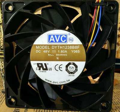 原装AVC 12038 DYTH1238B8F 48V 1.80A Y065 服务器工业风扇