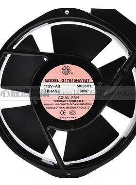 G17040HA1BT 115V 30W 轴流机箱风扇全新九龙 17238 AC变频器风机