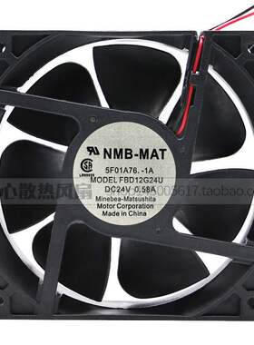 NMB-MAT 正品 FBD12G24U 12038 风扇 DC 24V 0.48A 变频器风扇