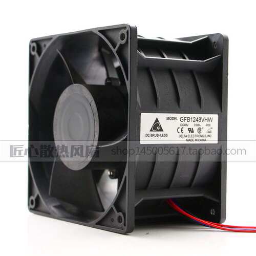 原装 GFB1248VHW-R00/F00 48V 0.93A 12CM 12076双电机变频器风扇