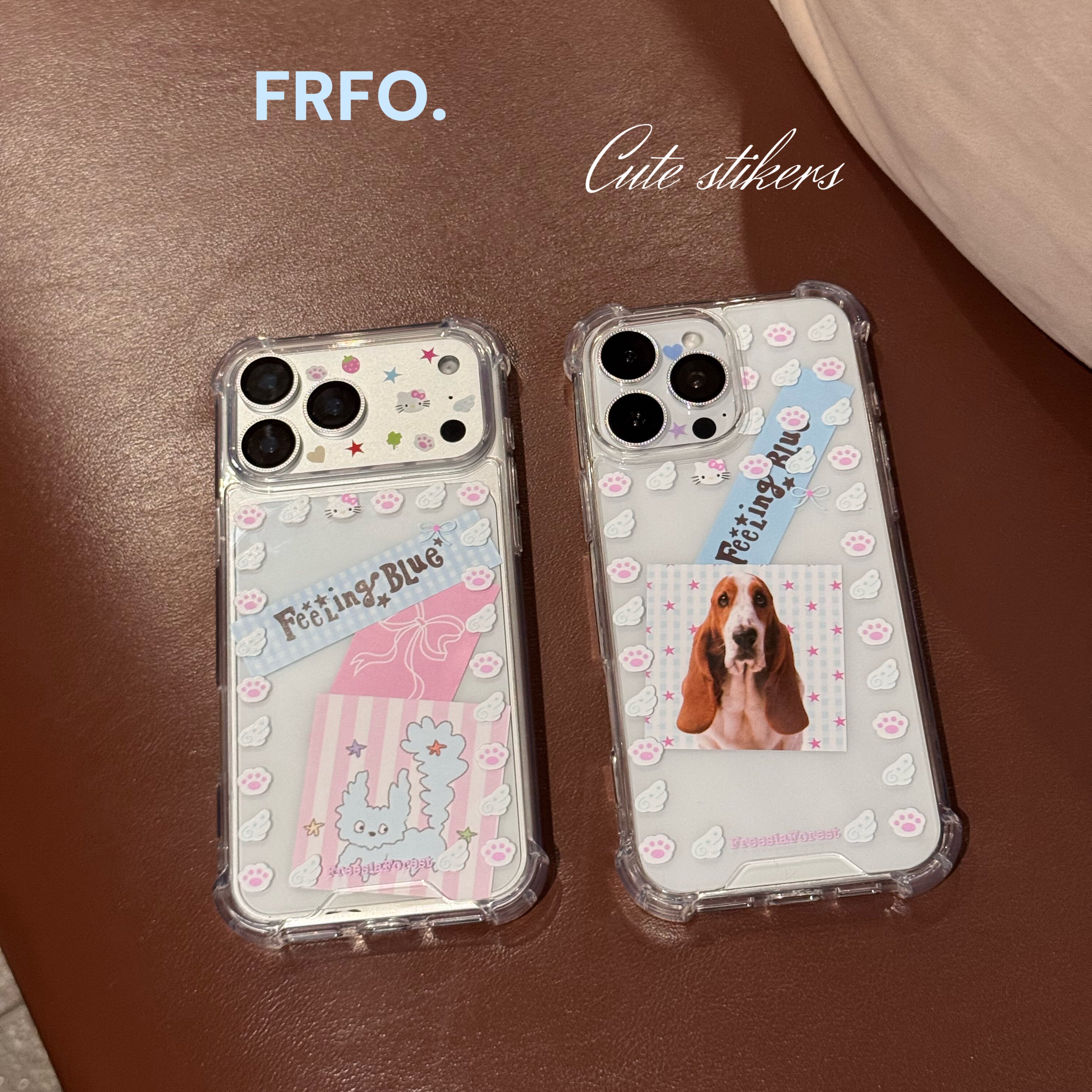 苍兰森林 猫爪可爱翅膀莓韩国亚克力手机壳适用苹果iPhone17ProMax气囊软边硬壳可爱防摔透明原创高级感
