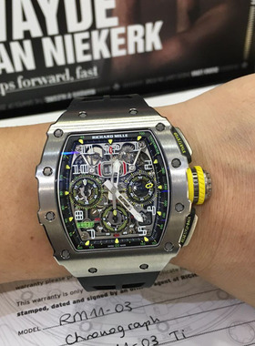 理查德米勒 RM11-03钛 男士运动机械手表 腕表