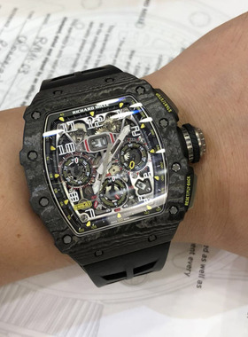 理查德米勒 RM11-03 黑色NTPT 男士机械手表 运动手表