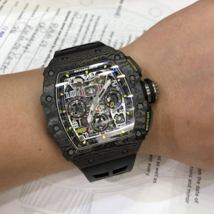 理查德米勒 RM11-03 黑色NTPT 男士机械手表 运动手表