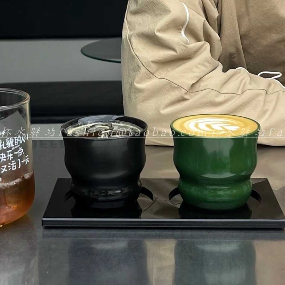 北欧ins简约陶瓷蜡烛杯