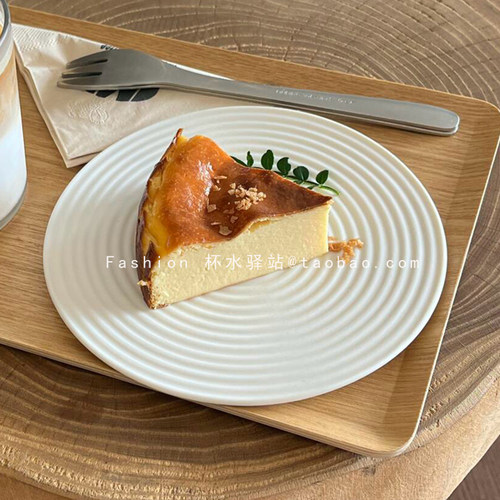甜品盘陶瓷小吃蛋糕碟子ins风