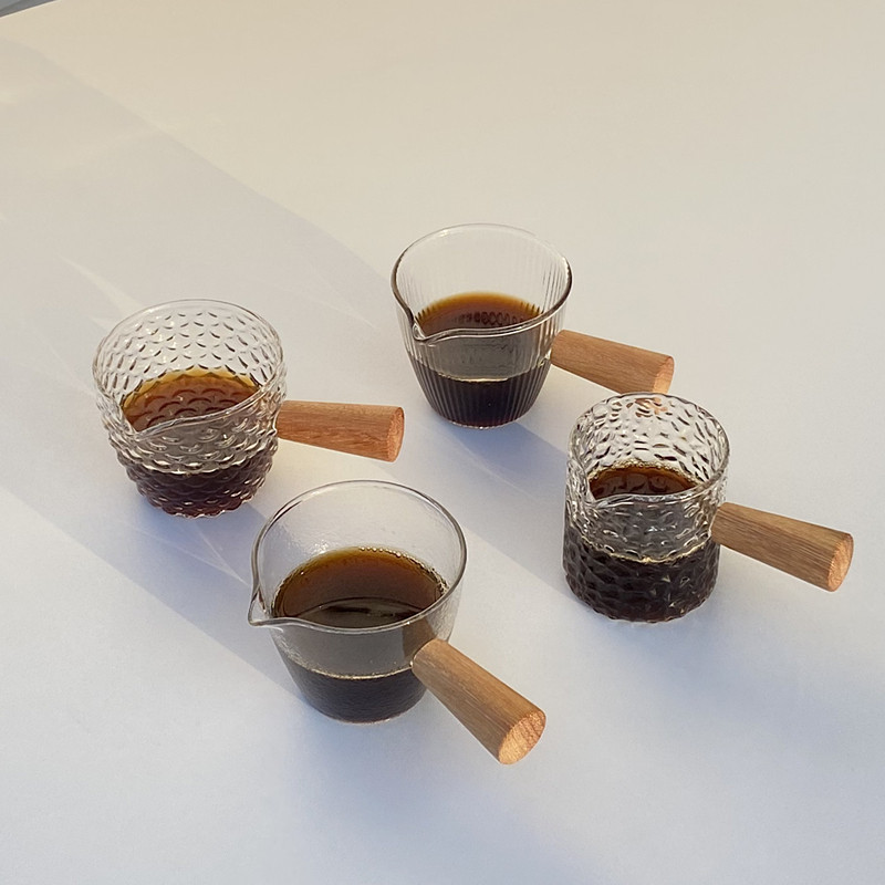 奶壶玻璃ins玻璃牛奶杯