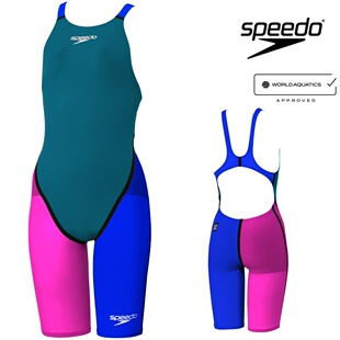 Speedo速比涛女士及膝连体泳衣专业认证竞速比赛泳衣2026 日本代购