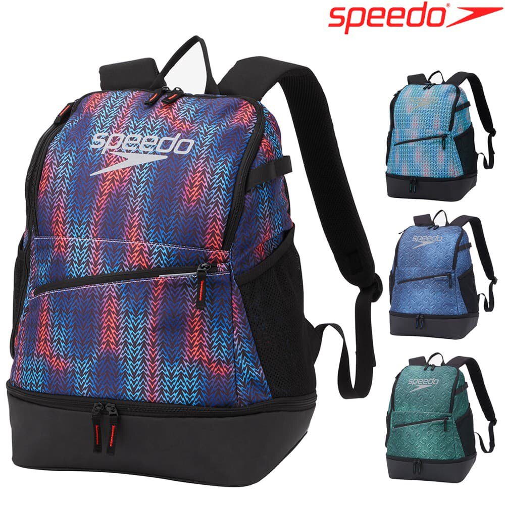 日本代购Speedo速比涛24年新款游泳双肩包大容量新奇FS专用背包