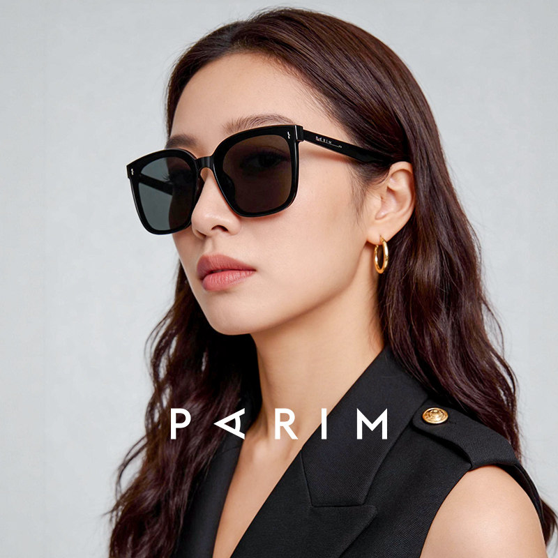 派丽蒙墨镜遮阳防紫外线经典gm大框素颜显瘦太阳镜男女款夏76036