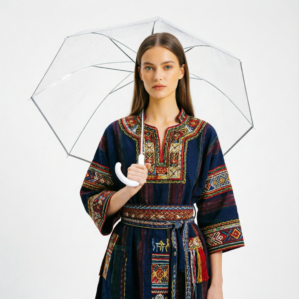 绯闻女孩Serena van der Woodsen透明鸟笼伞美剧名媛长柄雨伞