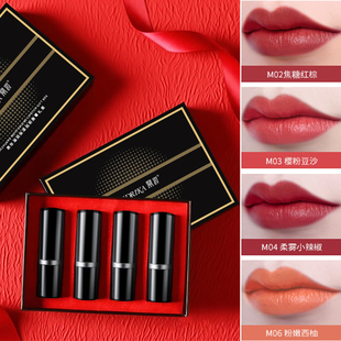 口红套装4支装礼盒装正品套盒热门色号日常显白百搭2026新款平价