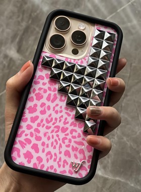 WF铆钉贴纸手机壳背板适用苹果iPhone17/16/15ProMax金属装饰贴纸