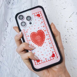 wildflow壳爱的旅程白波点爱自己适用iPhone17promax苹果16Pro/15/14/13/Pro/Max/Plus防摔小狗wf硬壳12