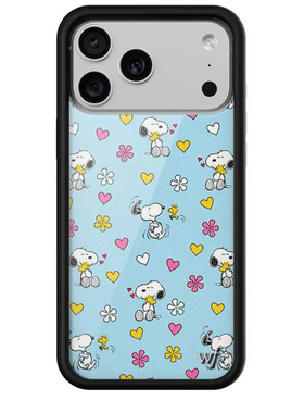 Wildflow史努比Lila Moss//16Pro壳适用iPhone15/14//13/12Pro/Max/plus可爱小鼠保护套硅胶防摔欧美时尚17