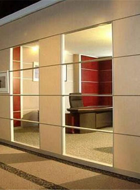 高隔断墙 铝合金双玻高隔墙成品 办公室玻璃高隔断 屏风高隔间