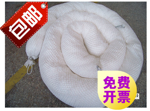 工业吸油索 拦油索 围油栏 吸油棉条 吸油拖栏12.7cm*3m厂家直销 - 封面