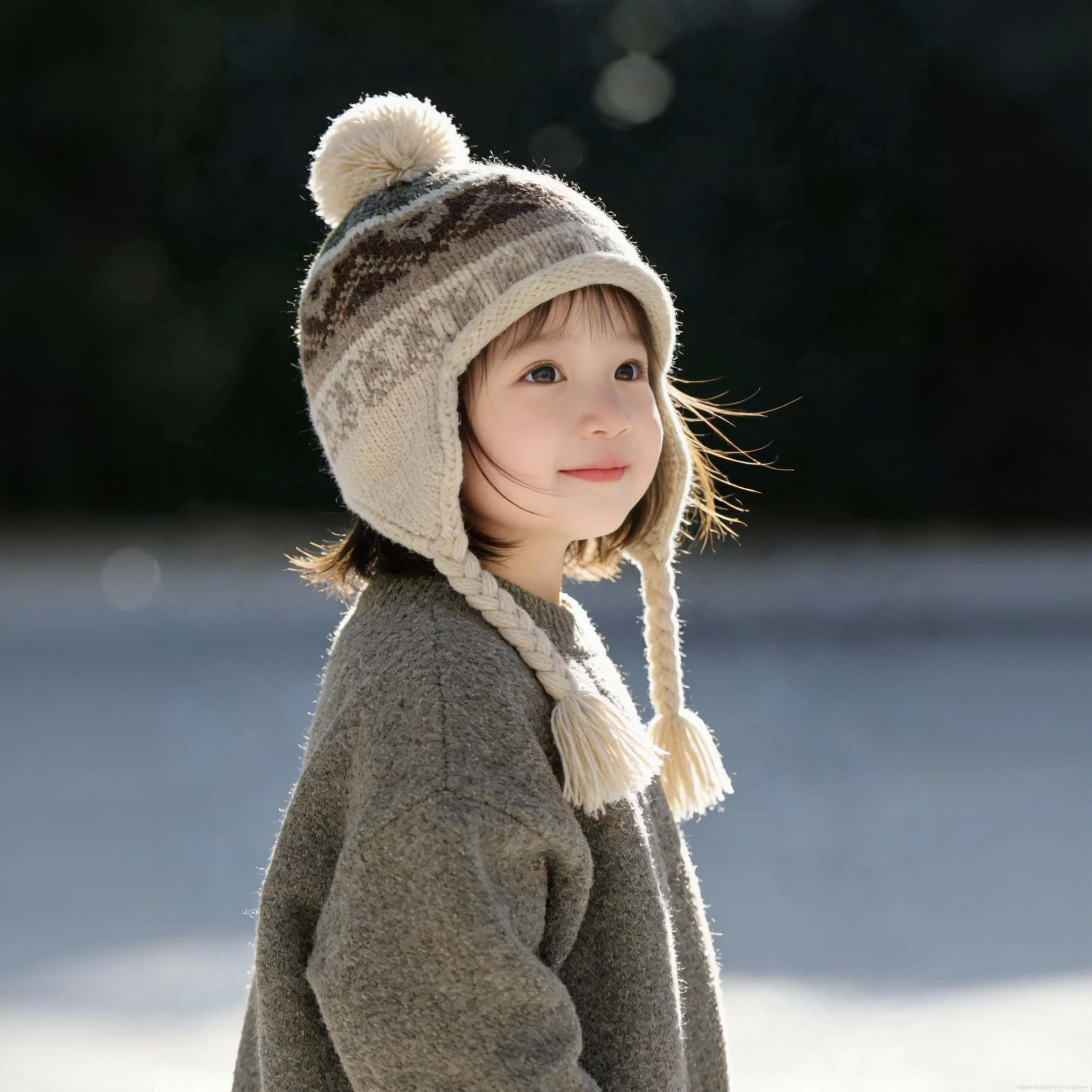 复古费尔岛儿童帽子秋冬季保暖加厚针织护耳帽男女宝宝可爱毛线帽,童装/婴儿装/亲子装,帽子,淘宝优惠券,粉丝福利购,淘宝优惠卷