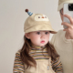 宝宝遮阳帽子春秋薄款 可爱卡通大帽檐鸭舌帽男婴女儿童防晒棒球帽