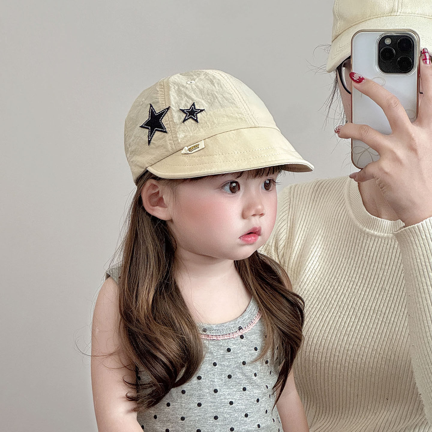 儿童遮阳帽子夏季薄款速干防晒大帽檐鸭舌帽男女宝宝韩版棒球帽春