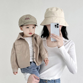宝宝帽子春秋薄款 潮流八角贝雷帽男童女童防晒遮阳鸭舌棒球帽 韩版