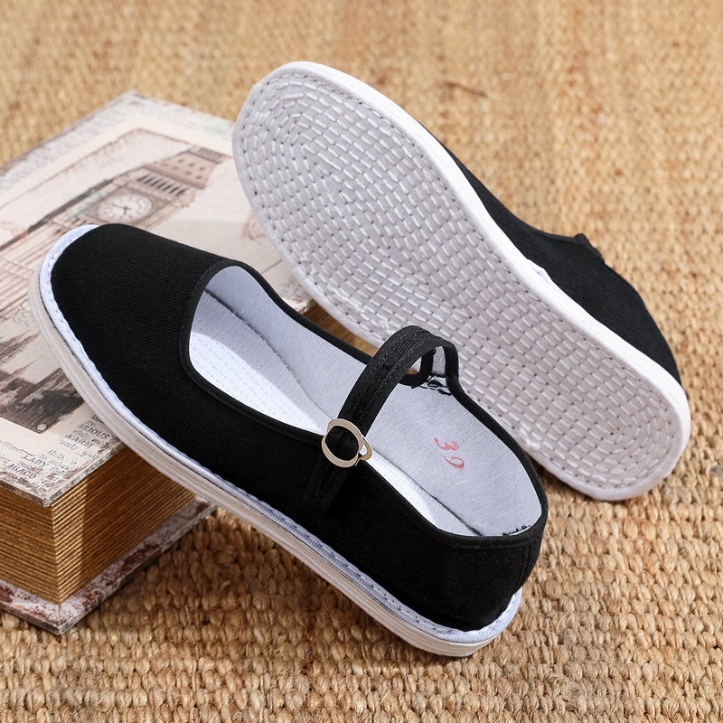 老北京布鞋女士手工千层底传统布底鞋轻便透气一字带妈妈鞋开车鞋,女鞋,传统布鞋,淘宝优惠券,粉丝福利购,淘宝优惠卷