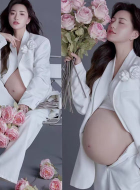 孕妇拍照服装影楼摄影写真大肚