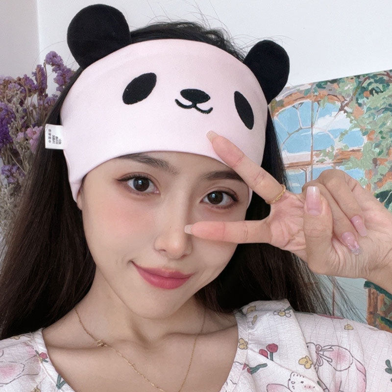 夏棉宽松可爱薄款透气孕妇月子发带产后额头防风帽子产妇头巾XBX