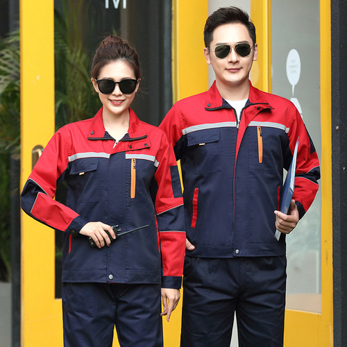 套装男士耐磨工人维修劳保服定制