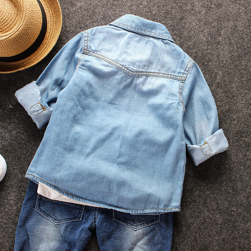 Chemise garcon à manche longue - Ref 2080943 Image 5