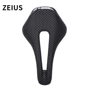 ZEIUS公路自行车3D打印坐垫山地车中空座包双碳轨骑行装备鞍座垫