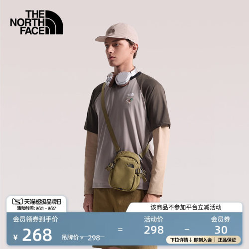 北面男女同款轻便便捷单肩背提包