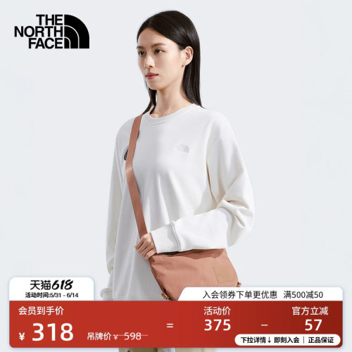 北面女单肩背包饺子包斜挎包