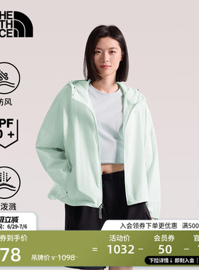 北面Samara皮肤衣女防晒户外多效衣防泼水新款TheNorthFace|8C52