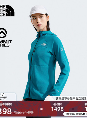 北面SUMMIT巅峰系列Futurefleece抓绒衣女户外TheNorthFace|5J8T