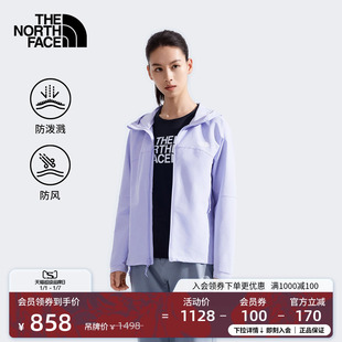 北面女防风防泼水软壳衣外套户外徒步登山新款 8CKB TheNorthFace