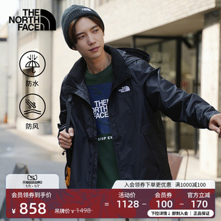 TheNorthFace 北面冲锋衣男女防水硬壳户外春季 88FR 黑武士