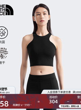 北面女Refina中低强度运动文胸美背速干新品TheNorthFace|896A