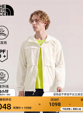 北面防晒衣男Streamlet轻薄户外多效衣防泼水夏TheNorthFace|8BWC