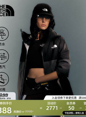 北面Jazzi女GTX防水硬壳冲锋衣外套户外新款TheNorthFace|8DCY
