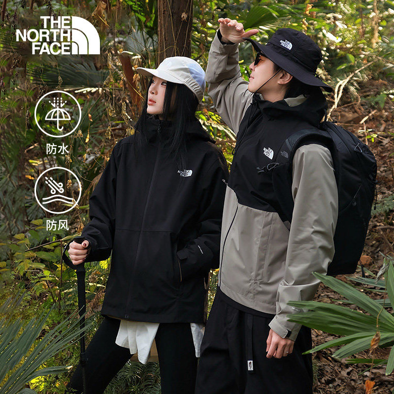 北面冲锋衣情侣防水硬壳外套上衣户外防风新款TheNorthFace|8JSQ
