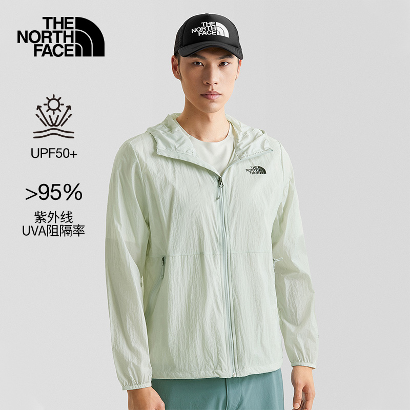 【经典款】TheNorthFace北面皮肤衣男户外UPF防晒衣新款|7WAN