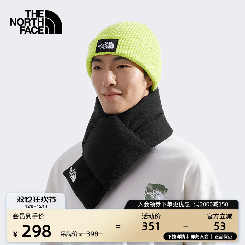 北面男女同款轻量防泼水围巾