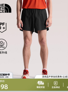 北面Sunriser速干裤短裤子男速干防晒户外新款TheNorthFace|8BBT