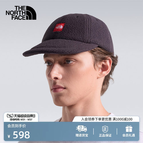 北面RedBox男女抓绒鸭舌帽