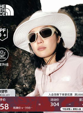 北面男女同款Horizon防晒渔夫帽运动帽户外新款TheNorthFace|5FX6