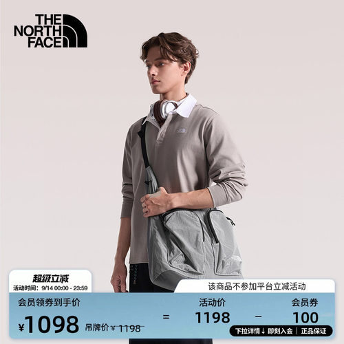 北面男女同款便携托特包