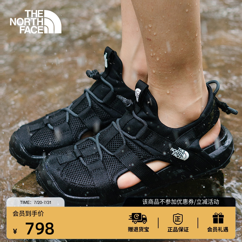 北面女轻便户外溯溪鞋凉鞋
